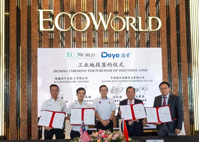 EcoWorld Finalizes RM119 Million Johor Land Deal with Deye